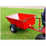 SCH Supplies SCH Supplies Steel Tipping Dump Trailer – Wide Profile Wheels