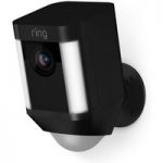 Machine Mart Ring Battery 1080p Operated Spotlight Camera Black