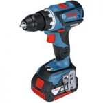 Bosch Bosch GSR 18 V-60 C Professional Connected 18V Drill/Driver with 2×5.0Ah Batteries and L-BOXX