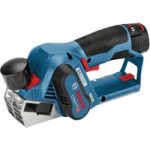 Bosch Bosch GHO 12 V-20 Professional Brushless 12 V Planer with 2x3Ah Batteries, Charger and L-Boxx