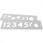 Trend Trend TEMP/NUC/57 57mm Number Templates