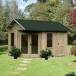 Forest Forest 4 x 2.8m Ripon Log Cabin (Assembled)