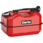 Clarke Clarke LB10R 10 Litre Large Base Metal Fuel Can (Red)