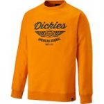 Dickies Dickies Everett Sweatshirt Orange/Navy