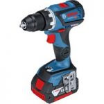 Bosch Bosch GSB 18 V-60 C Professional 18V Combi Drill/Driver with 2×5.0Ah Batteries and L-BOXX