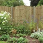 Forest Forest 6x6ft Featheredge Dome Contractor Fence Panel (4 Pack)