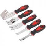 Sealey Sealey RT006 Door Panel & Trim Clip Removal Tool Set 5pc