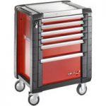 Machine Mart Xtra Facom JET.6M3 – 6 Drawer Tool Cabinet (Red)