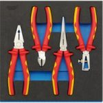 Draper Draper IT-EVA4 4 Piece VDE Approved Fully Insulated Plier Set