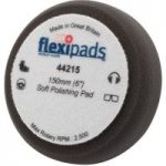 Flexipads Flexipads 44215 150 x 50mm Black Soft Polishing Foam