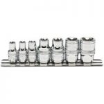 Draper Draper BD7TX/B 7 Piece 1/4” and 3/8” Square Drive TX-STAR® Socket Set