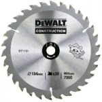 DeWalt DeWalt DT1940-QZ Circular Saw Blade 184x16mm 30T