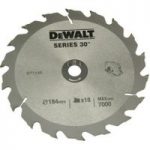 DeWalt DeWalt DT1938-QZ Circular Saw Blade 184x16mm 18T