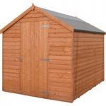 Shire Shire Overlap 8′ x 6′ Single Door Shed