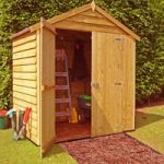 Shire Shire 4′ x 6′ Overlap Double Door Shed