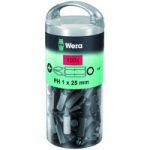 Wera Wera 850/1Z Bit Ph1/25 Extra Tough Pack of 100