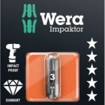 Wera Wera 855/1IMP Impaktor Screwdriver Bit PZ3/25