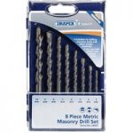 Draper Draper DS8MSA Expert 8 Piece Masonry Drill Bit Set