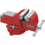 Clarke Clarke CVR5RB 125mm Workshop Vice (Swivel Base, Red)