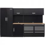 Sealey Sealey APMSCOMBO2W Modular Heavy Duty Storage System Combo (Oak Worktop)