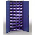 Barton Storage Barton Topstore Container Cabinet with 40 x TC3 Blue Containers