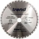 Trend Trend CSB/CC25440T Craft Saw Blade 254x30mm 40T
