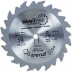 Trend Trend CSB16524TA – 24T ‘CraftPro’ Saw Blade 165mm