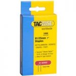 Tacwise Tacwise 91 Series 25mm Galvanised Staples 1000 pack
