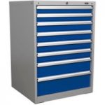 Sealey Sealey API7238 Premier Industrial 8 Drawer Mobile Cabinet