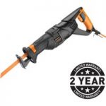 New Evolution Rage 8 Multi-Material Reciprocating Saw with 4 Bi-Metal Blades (230V)