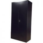 Steelco Steelco 72” Cupboard with Three Shelves (Black)