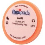 Flexipads Flexipads 44405 150 x 25mm (6″) Orange Firm Cut Foam Pad