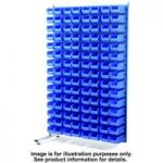 Barton Storage Topstore MDA1.5 Spacemaster TC Double Sided Bin Kit Adda 80 x TC4 Blue 011529C