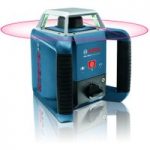 Machine Mart Xtra Bosch GRL400H Self-Levelling Rotary Laser, Measuring Rod & Tripod