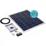 Solar Technology International PV Logic 80Wp Solar Panel Kit & 10Ah Charge Controller