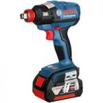 Bosch Bosch GDX 18V-EC Cordless Impact Wrench with 2×4.0Ah Batteries