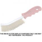 National Abrasives Wire Brush with plastic handle