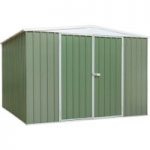 Sealey Sealey 3 x 3 x 2m Galvanized Green Steel Shed