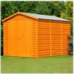Shire Shire 12′ x 6′ Overlap Apex Double Door Shed